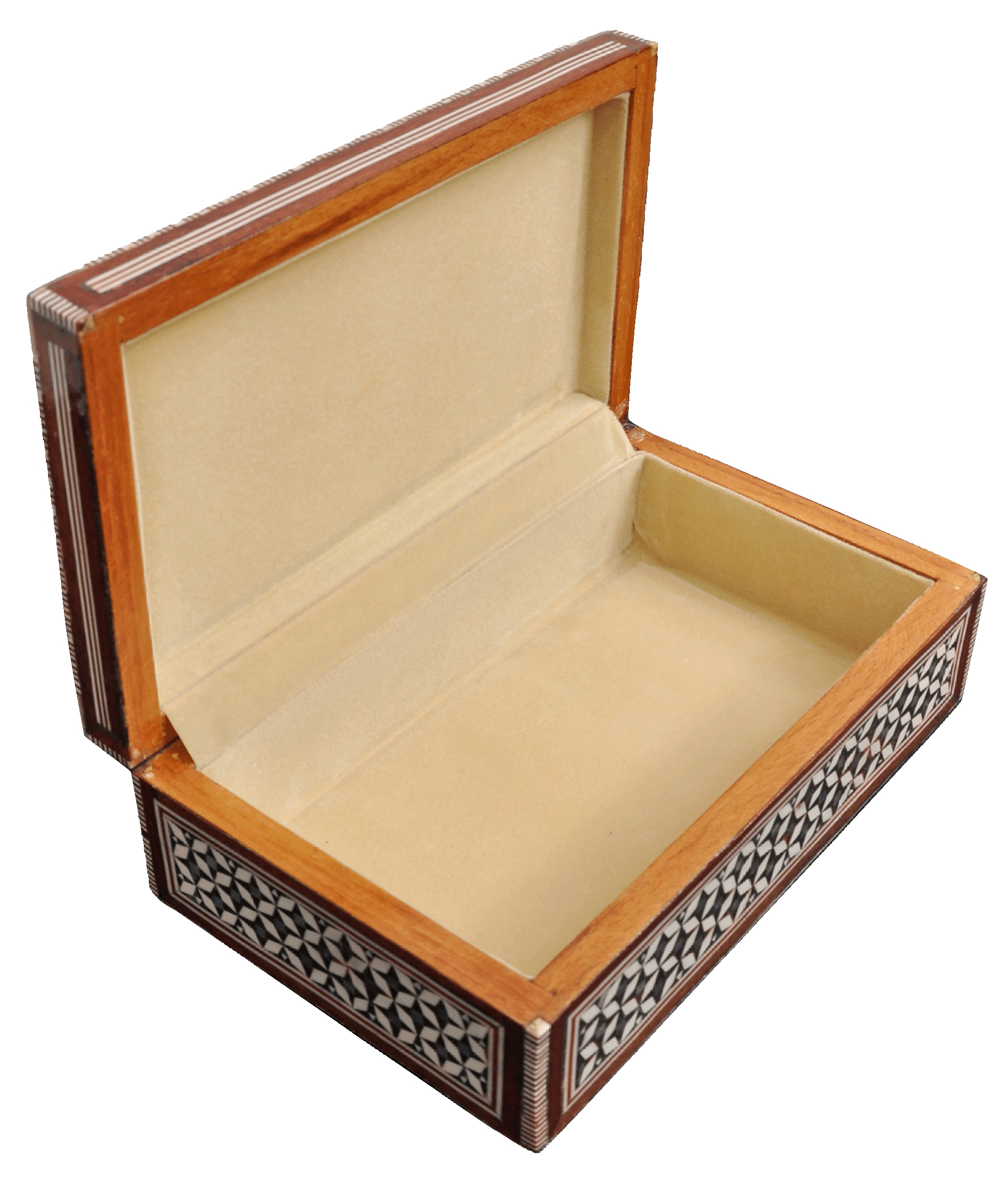 Jewelry Box Mother of Pearl - Egyptian Decorative Mosaic Jewelry Trinket Box - Convenient Inlaid Box for Jewelry and Other Small Items